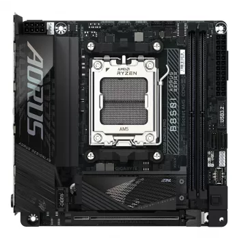 GIGABYTE B850I AORUS PRO základná doska - AMD Ryzen 9000 Series CPU, 8+2+1 fázový digitálny VRM, až do 8400MHz DDR5 (OC), 1xPCIe 5.0 + 1xPCIe 4.0 M.2, 2.5LAN, WIFI 7, USB 3.2 Gen 2