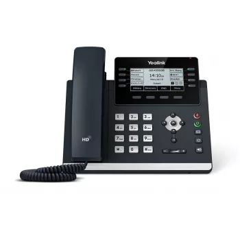 Yealink SIP-T43U IP telefón sivý 12 liniek LCD Wi-Fi