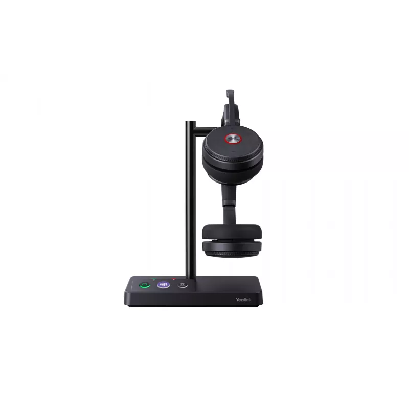 Yealink WH62 Dual Teams headset, bezdrôtový, 20 - 20000 Hz, kancelária/call centrum, 127 g, headset, čierny