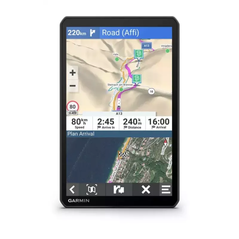 Navigátor Garmin 895 Fest 20,3 cm (8 palcov) TFT dotyková obrazovka