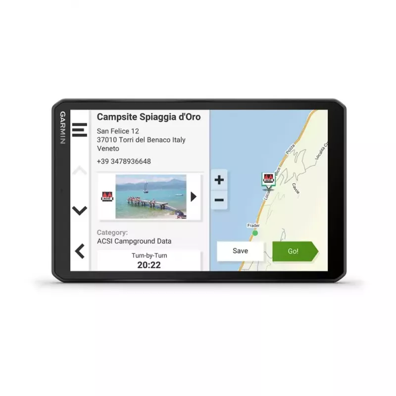 Navigátor Garmin 895 Fest 20,3 cm (8 palcov) TFT dotyková obrazovka