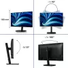 Philips 32B2U3601/00 počítačový monitor 80 cm (31,5 palca) 2560 x 1440 pixelov Quad HD LCD čierny