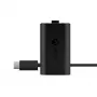 Microsoft Xbox Play & Charge Kit (SXW-00002) nabíjateľná batéria s káblom USB-C, čierna