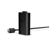 Microsoft Xbox Play & Charge Kit (SXW-00002) nabíjateľná batéria s káblom USB-C, čierna