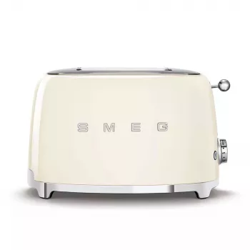 Hriankovač Smeg TSF01CREU krémový 2 plátky
