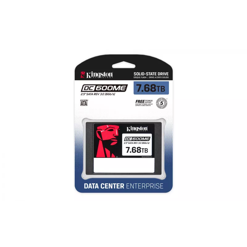 SSD disk Kingston Technology 7680G 7,68 TB 2,5 palca SATA SEDC600ME/7680G
