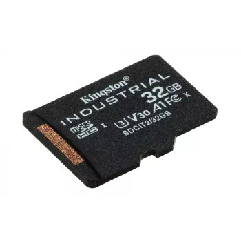 Kingston Technology 32GB microSDHC Industrial C10 A1 pSLC karta jednotlivé balenie bez adaptéra