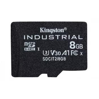 Kingston Technology 8GB microSDHC Industrial C10 A1 pSLC karta jednotlivé balenie bez adaptéra