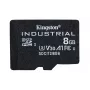 Kingston Technology 8GB microSDHC Industrial C10 A1 pSLC karta jednotlivé balenie bez adaptéra
