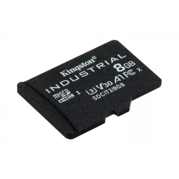 Kingston Technology 8GB microSDHC Industrial C10 A1 pSLC karta jednotlivé balenie bez adaptéra