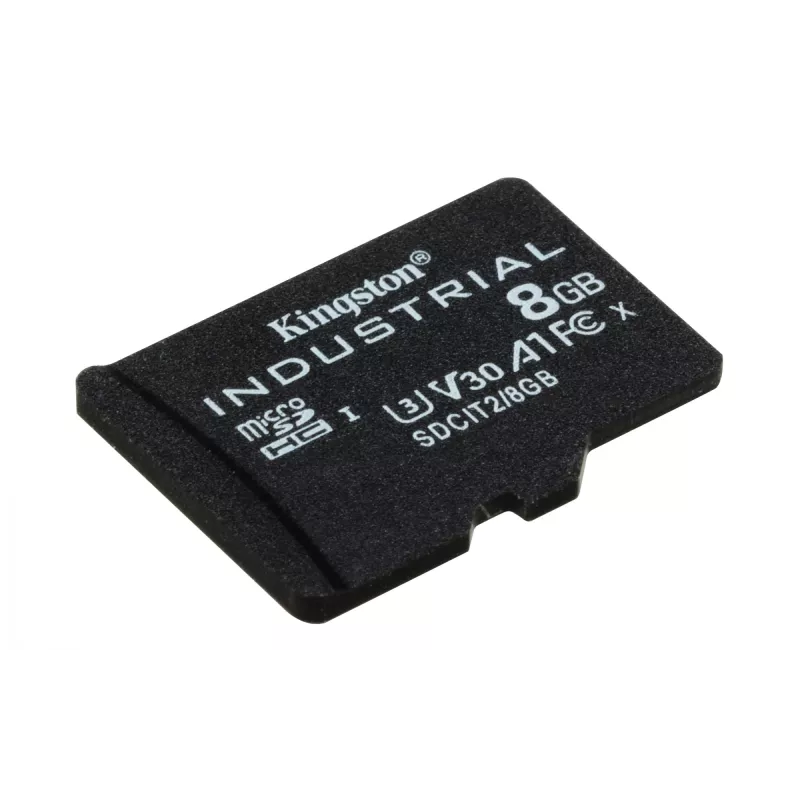 Kingston Technology 8GB microSDHC Industrial C10 A1 pSLC karta jednotlivé balenie bez adaptéra
