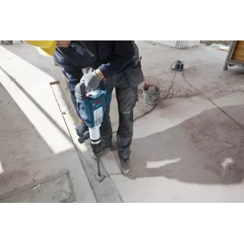 Vŕtacie kladivo Bosch GSH11VC čierna modrá nerez 1700 W