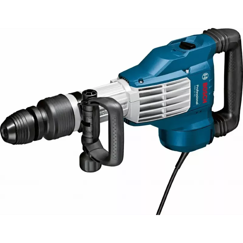 Vŕtacie kladivo Bosch GSH11VC čierna modrá nerez 1700 W