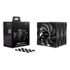 be quiet! Pure Wings 3 140mm | PWM high-speed Triple Pack ventilátor počítačovej skrine 14 cm čierny 3 kusy