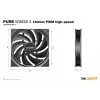 be quiet Pure Wings 3 120mm | PWM high-speed Triple Pack ventilátor počítačovej skrine 12 cm čierny 3 ks