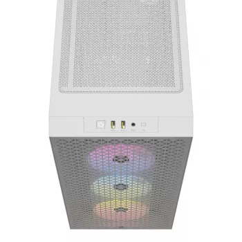 CORSAIR Mid-Tower PC skriňa – 3000d RGB Airflow – biela