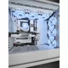CORSAIR Mid-Tower Smart Case - iCUE 5000X - RGB QL Edition Tempered Glass True - biela