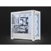 CORSAIR Mid-Tower Smart Case - iCUE 5000X - RGB QL Edition Tempered Glass True - biela