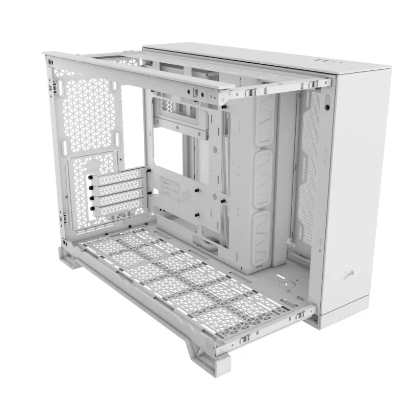 CORSAIR PC skriňa – 2500X Mid-Tower Dual Chamber PC skriňa – biela