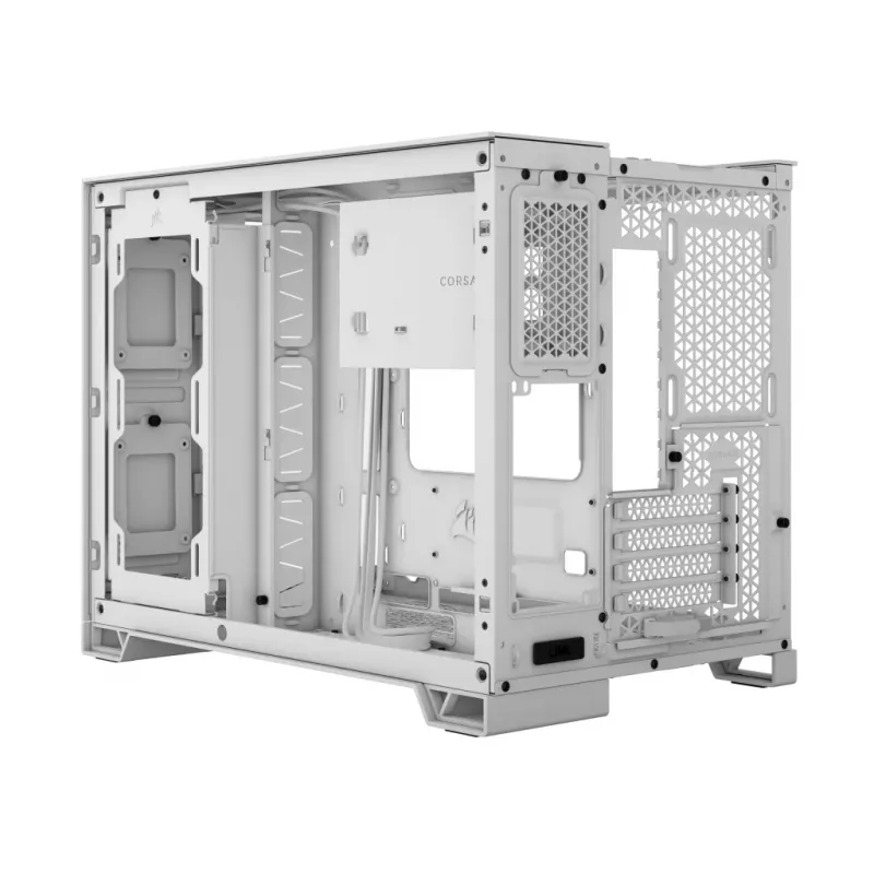 CORSAIR PC skriňa – 2500X Mid-Tower Dual Chamber PC skriňa – biela
