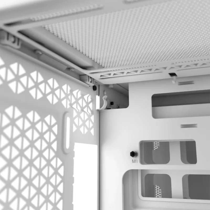 CORSAIR PC skriňa – 2500X Mid-Tower Dual Chamber PC skriňa – biela