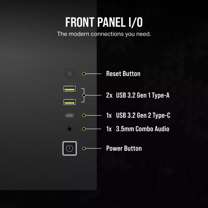 CORSAIR PC skriňa - iCUE Link 2500X RGB Micro ATX Dual Chamber čierna