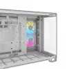 CORSAIR PC skriňa – iCUE LINK 2500X RGB Micro-ATX Dual-Chamber biela