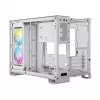 CORSAIR PC skriňa – iCUE LINK 2500X RGB Micro-ATX Dual-Chamber biela