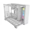 CORSAIR PC skriňa – iCUE LINK 2500X RGB Micro-ATX Dual-Chamber biela