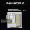 CORSAIR PC skriňa - 3500X Mid-Tower - biela