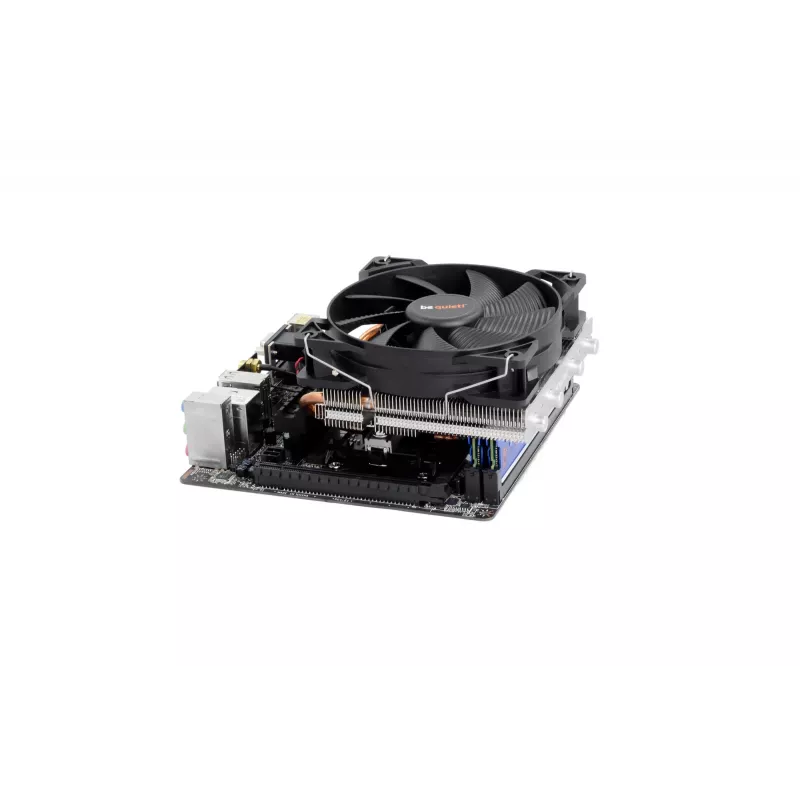 Chladič procesora be quiet! Shadow Rock LP, 120 mm ventilátor, Intel LGA1700/1200/1150/1151/1155/2011 Square ILM, AMD AM5/AM4/AM3(+)/AM2(+)/FM1/FM2(+), 130 W TDP, výška 75,4 mm