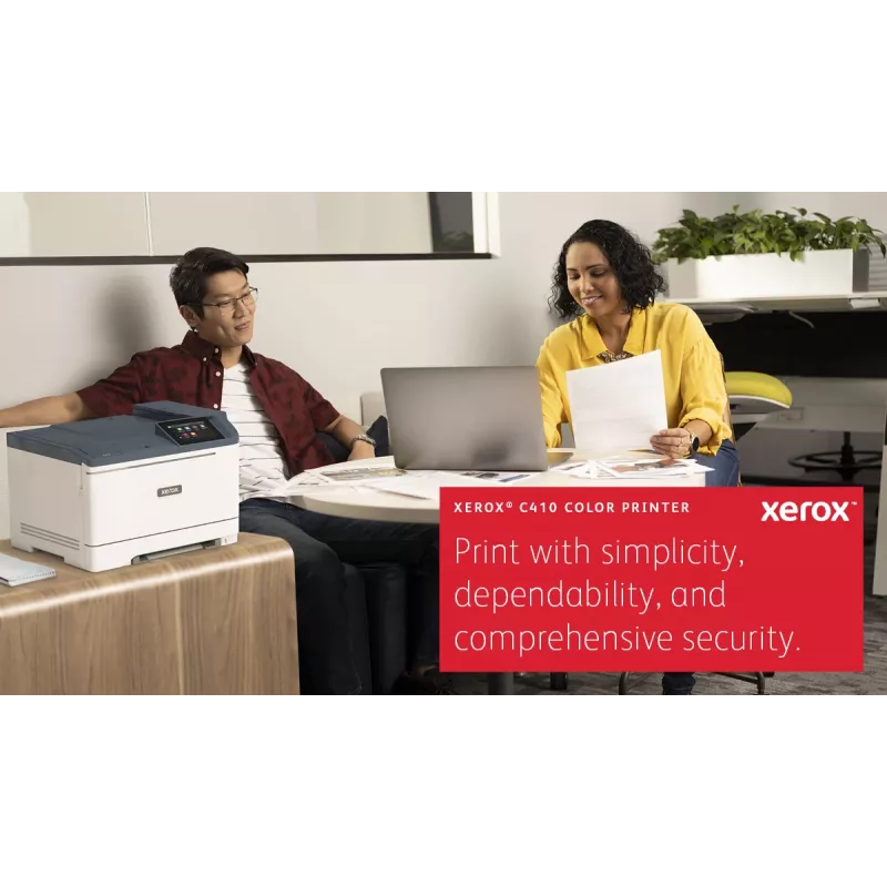 Xerox C410 A4 40ppm duplex tlačiareň PS3 PCL5e/6 2 zásobníky papiera 251 listov