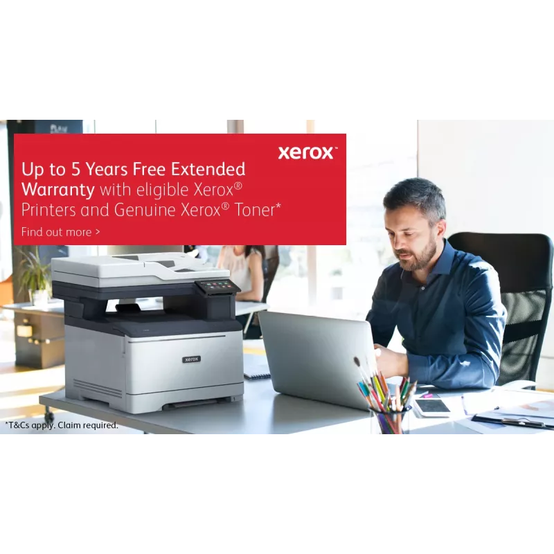 Xerox C410 A4 40ppm duplex tlačiareň PS3 PCL5e/6 2 zásobníky papiera 251 listov