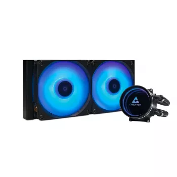 Kvapalinový chladič CPU CHIEFTEC ICEBERG 240 RGB CLC-240-RGB — 240 mm radiátor, AIO, RGB osvetlenie