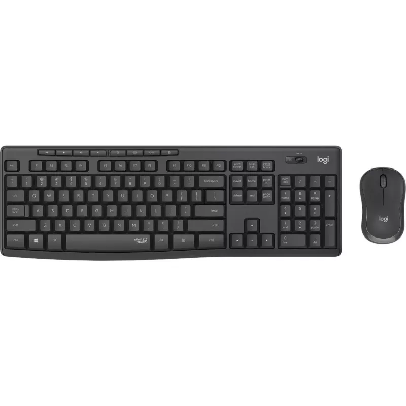 LOGITECH Mk295 Silent Wireless Combo Graphite Azerty belgická