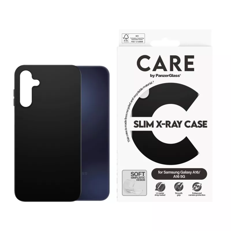 PanzerGlass CARE™ by ® puzdro čierna Samsung Galaxy A16 4G | A16 5G
