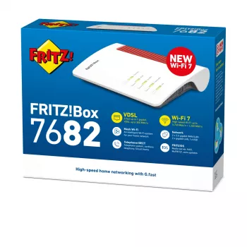 Box 7682 WLAN router 2,5 Gigabit Ethernet dvojpásmový (2,4 GHz / 5 GHz) biela