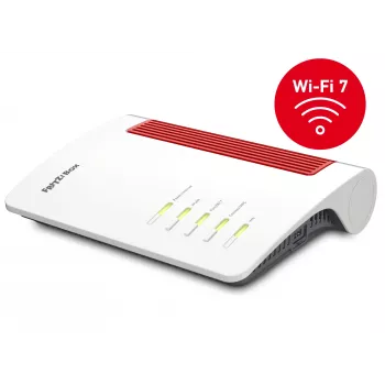 Box FRITZ 4690 WLAN router dvojpásmový (2,4 GHz / 5 GHz) červená, biela