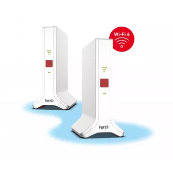 Mesh set 4200 dvojpásmový (2,4 GHz / 5 GHz) Wi-Fi 6E (802.11ax) červená, biela 2x2/4x4