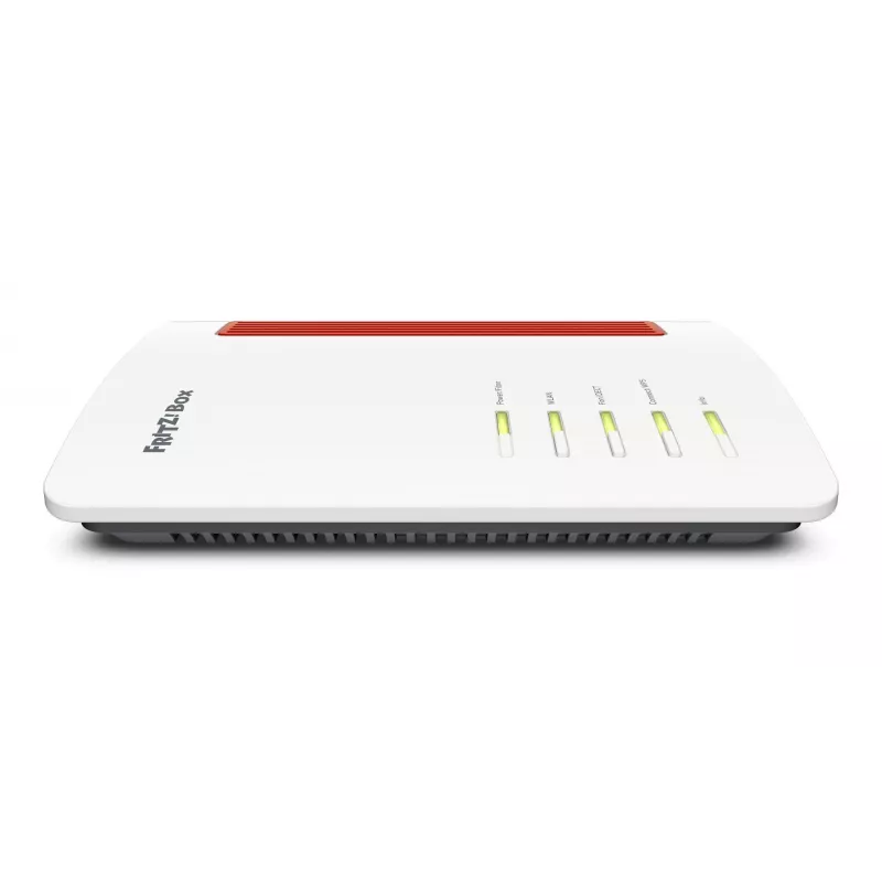 Box 5690 WLAN router 2,5 Gigabit Ethernet dvojpásmový (2,4 GHz / 5 GHz) červený, biely