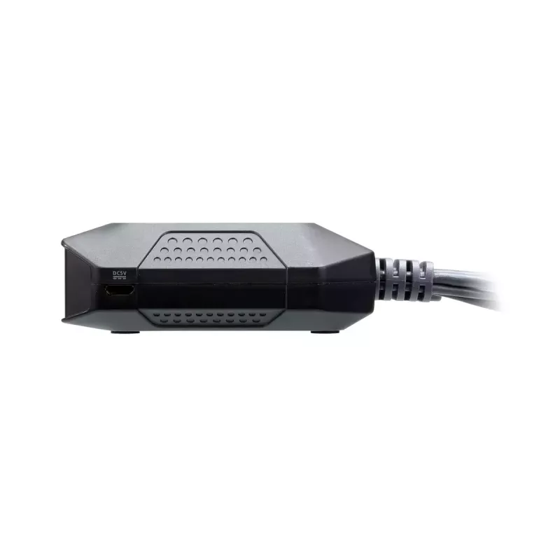 ATEN 2-portový USB 4K HDMI KVM prepínač s diaľkovým ovládačom na výber portu