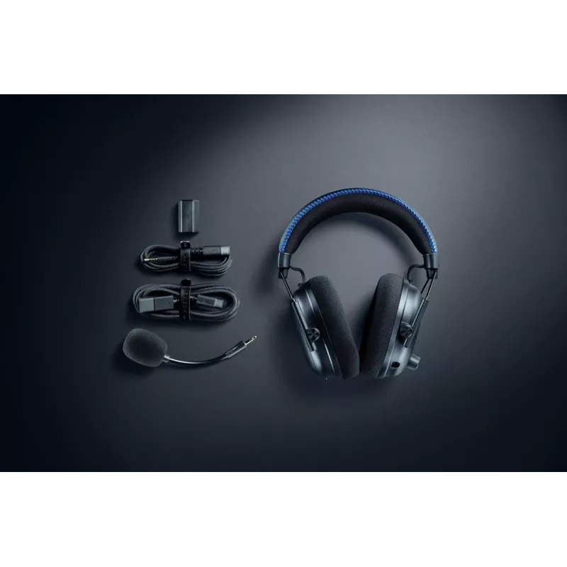 RAZER Headset Blackshark V3 Pro - Stereo - bezdrôtový/ USB - čierny pre Playstation