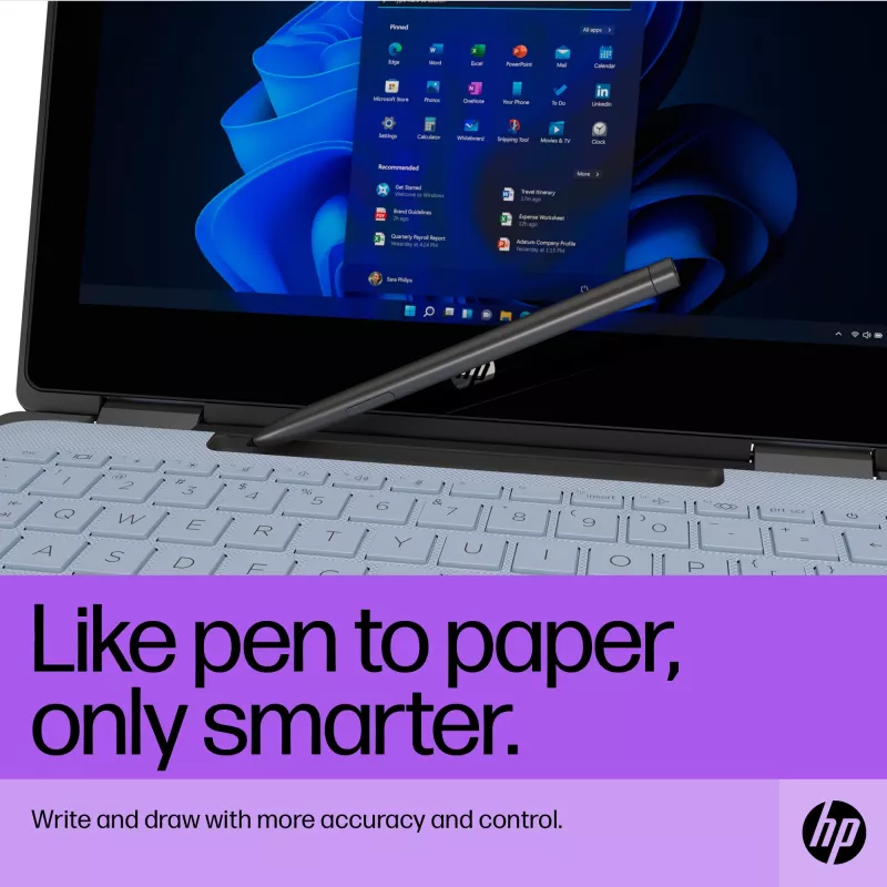 HP tenké nabíjacie pero HP tenké nabíjacie pero čierne s integrovanou batériou