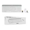 LOGITECH tenká bezdrôtová klávesnica a myš Combo Mk470 - Offwhite - Azerty French