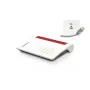 Box FRITZ 7530 WLAN router Gigabit-Ethernet Dualband (2,4 GHz / 5 GHz) čierny, červený, biely