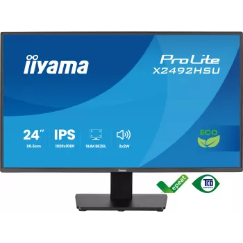 iiyama ProLite X2492HSU-B1 počítačový monitor 60,5 cm (23,8