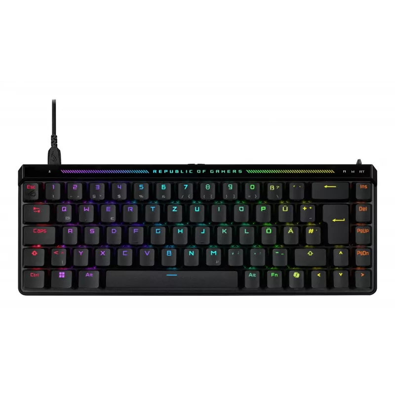 ASUS ROG Falchion Ace HFX klávesnica herná USB QWERTZ nemecká čierna