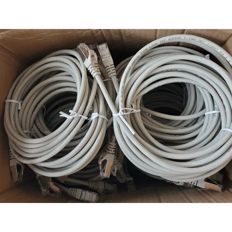 Equip Cat.6 S/FTP patch kábel, 2,0 m, 34 ks/vnútorná krabica, sivý