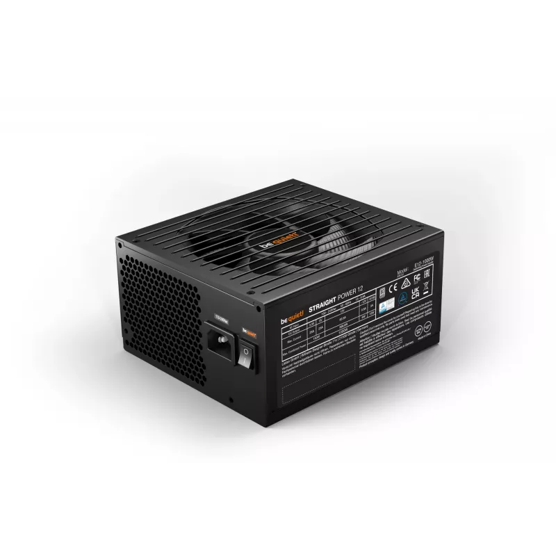 be quiet! BN338 napájací zdroj 1000 W 20+4 pin ATX ATX čierny