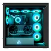 ARCTIC Xtender VG (Mirror Black) Premium E-ATX PC skriňa s vertikálnym držiakom GPU